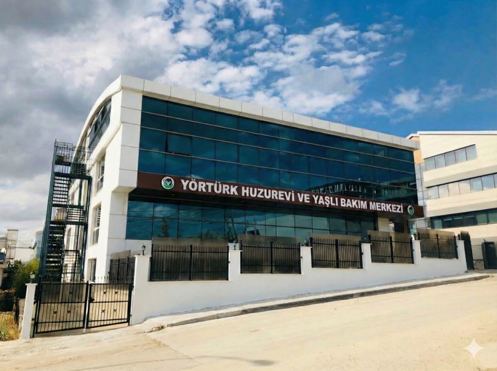 Ankara Huzurevi Dış Cephe Görünümü – Profesyonel Yaşlı Bakım Merkezi